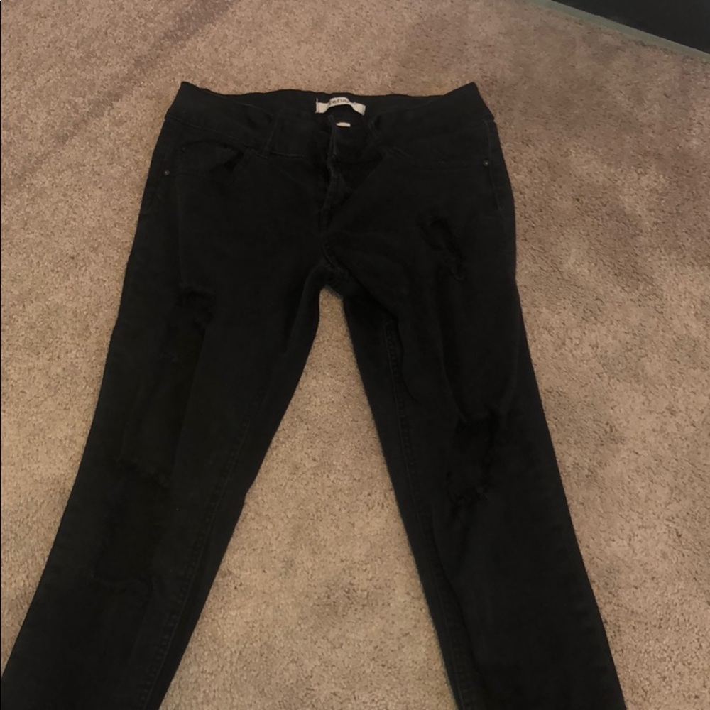 ripped jeans